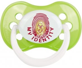 Empreinte My Identity Kirghizistan Sucette Anatomique Vert classique