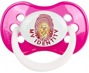 Empreinte My Identity Kirghizistan Sucette Anatomique Rose foncé classique