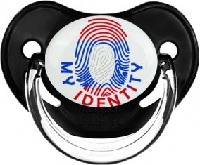 Empreinte My Identity Laos Sucette Physiologique Noir classique