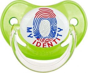 Empreinte My Identity Laos Sucette Physiologique Vert classique