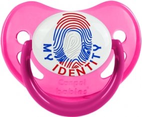 Empreinte My Identity Laos Sucette Physiologique Rose phosphorescente