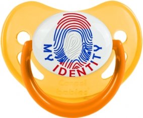 Empreinte My Identity Laos Sucette Physiologique Jaune phosphorescente