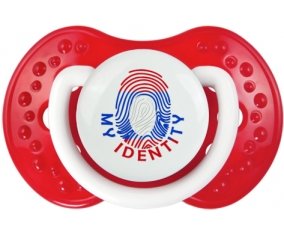 Empreinte My Identity Laos Sucette LOVI Dynamic Blanc-rouge classique