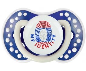 Empreinte My Identity Laos Sucette LOVI Dynamic Bleu-marine phosphorescente