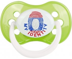 Empreinte My Identity Laos Tétine Anatomique Vert classique
