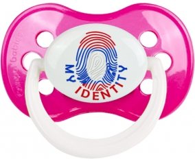 Empreinte My Identity Laos Tétine Anatomique Rose foncé classique