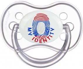 Empreinte My Identity Laos Tétine Anatomique Transparente classique