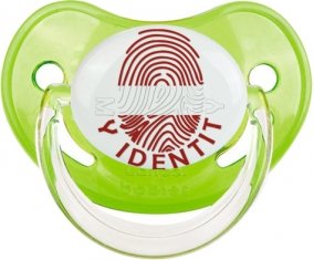 Empreinte My Identity Lettonie Sucette Physiologique Vert classique