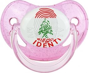 Empreinte My Identity Liban Tétine Physiologique Rose à paillette