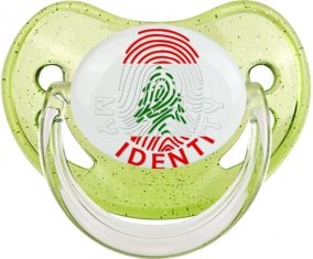 Empreinte My Identity Liban Tétine Physiologique Vert à paillette