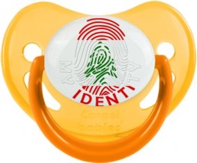 Empreinte My Identity Liban Tétine Physiologique Jaune phosphorescente