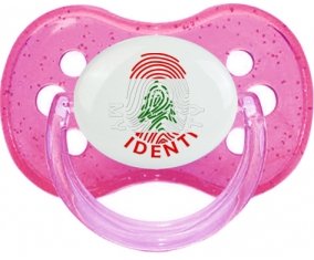 Empreinte My Identity Liban Sucete Cerise Rose à paillette