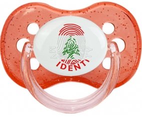 Empreinte My Identity Liban Sucete Cerise Rouge à paillette