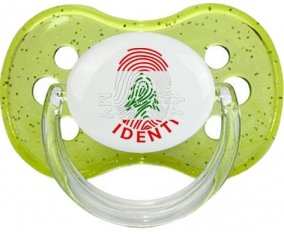 Empreinte My Identity Liban Sucete Cerise Vert à paillette