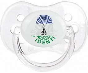 Empreinte My Identity Lesotho Sucette Cerise Transparent classique