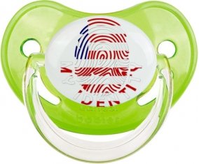 Empreinte My Identity Libéria Sucette Physiologique Vert classique