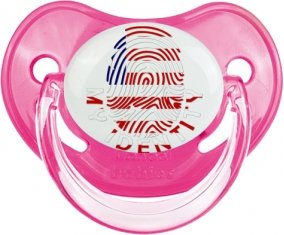 Empreinte My Identity Libéria Sucette Physiologique Rose classique