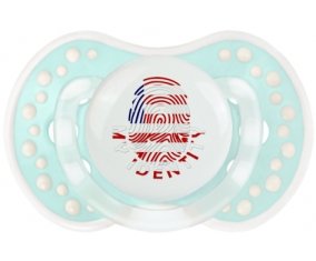 Empreinte My Identity Libéria Sucette LOVI Dynamic Retro-turquoise-lagon classique