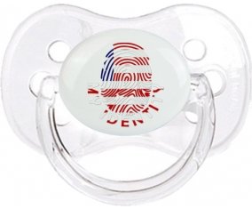 Empreinte My Identity Libéria Sucette Cerise Transparent classique