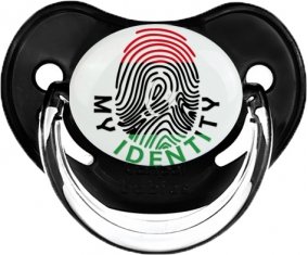 Empreinte My Identity Libye Sucette Physiologique Noir classique