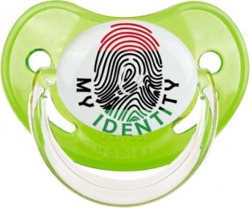 Empreinte My Identity Libye Sucette Physiologique Vert classique