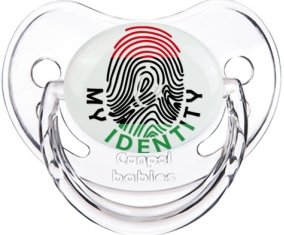 Empreinte My Identity Libye Sucette Physiologique Transparent classique