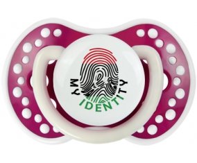 Empreinte My Identity Libye Sucette LOVI Dynamic Fuchsia phosphorescente