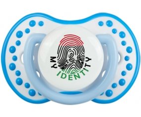 Empreinte My Identity Libye Sucette LOVI Dynamic Blanc-bleu phosphorescente