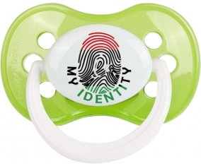 Empreinte My Identity Libye Sucette Anatomique Vert classique