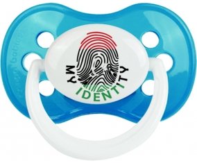 Empreinte My Identity Libye Sucette Anatomique Cyan classique