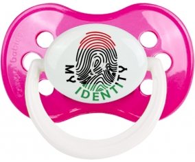 Empreinte My Identity Libye Sucette Anatomique Rose foncé classique