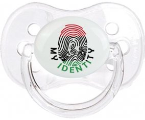 Empreinte My Identity Libye Tétine Cerise Transparent classique