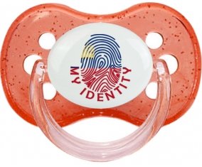 Empreinte My Identity Liechtenstein Sucete Cerise Rouge à paillette