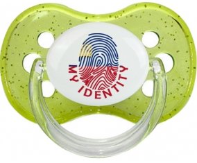 Empreinte My Identity Liechtenstein Sucete Cerise Vert à paillette