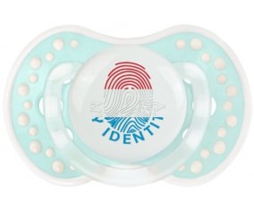 Empreinte My Identity Luxembourg Sucette LOVI Dynamic Retro-turquoise-lagon classique