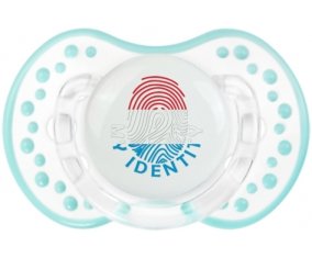 Empreinte My Identity Luxembourg Sucette LOVI Dynamic Retro-blanc-lagon classique