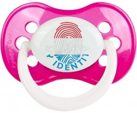 Empreinte My Identity Luxembourg Tétine Anatomique Rose foncé classique