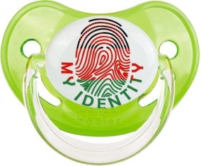 Empreinte My Identity Malawi Tétine Physiologique Vert classique