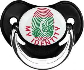 Empreinte My Identity Maldives Sucette Physiologique Noir classique