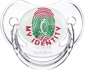 Empreinte My Identity Maldives Sucette Physiologique Transparent classique