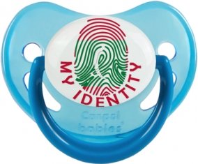 Empreinte My Identity Maldives Sucette Physiologique Bleue phosphorescente