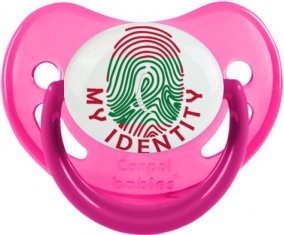 Empreinte My Identity Maldives Sucette Physiologique Rose phosphorescente