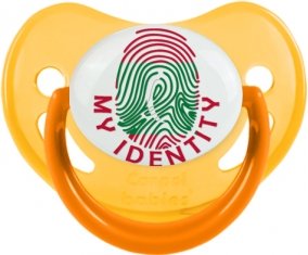 Empreinte My Identity Maldives Sucette Physiologique Jaune phosphorescente