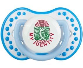 Empreinte My Identity Maldives Sucette LOVI Dynamic Blanc-bleu phosphorescente