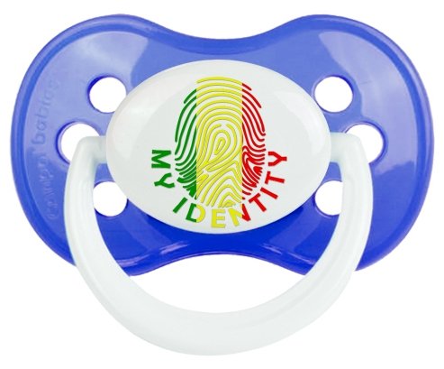 Empreinte My Identity Mali Sucette Anatomique Bleu classique