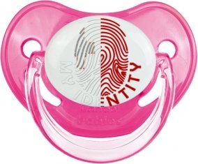 Empreinte My Identity Malte Tétine Physiologique Rose classique