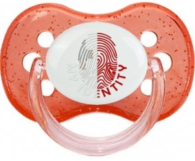 Empreinte My Identity Malte Sucete Cerise Rouge à paillette