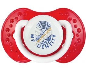 Empreinte My Identity Iles Marshall Tétine LOVI Dynamic Blanc-rouge classique