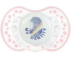 Empreinte My Identity Iles Marshall Tétine LOVI Dynamic Retro-blanc-rose-tendre classique