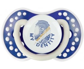 Empreinte My Identity Iles Marshall Tétine LOVI Dynamic Bleu-marine phosphorescente